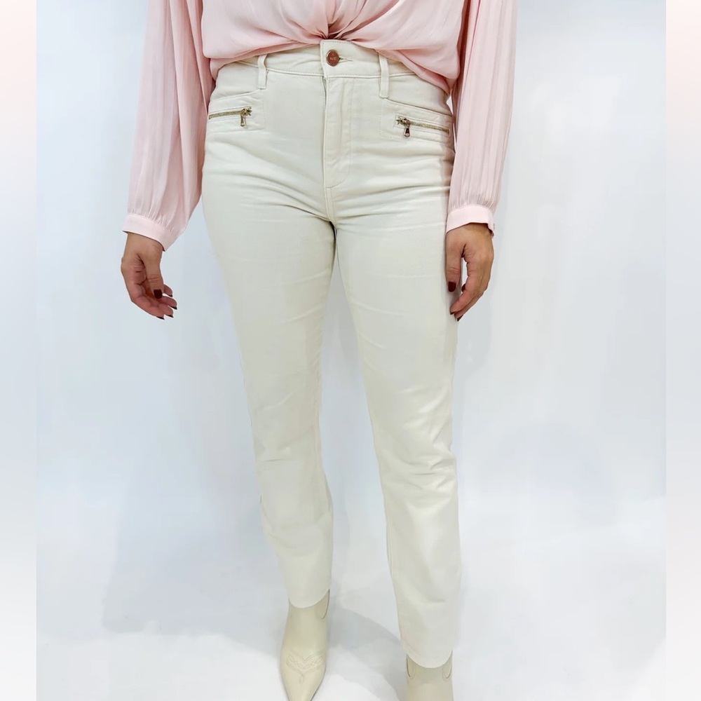 Paige Cindy - Sandy Ecru jeans